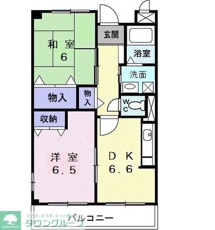 インパレス IIの物件間取画像